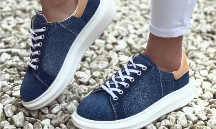 Cara merawat sepatu denim, Sumber: diva-charms.com