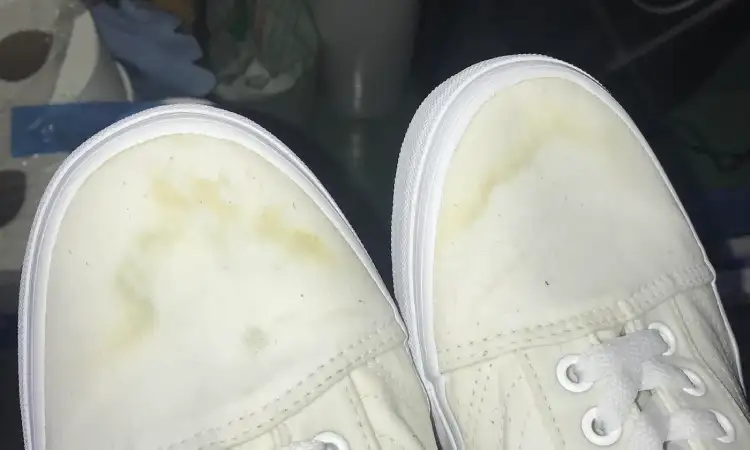 Sepatu putih kuning, Sumber: reddit.com